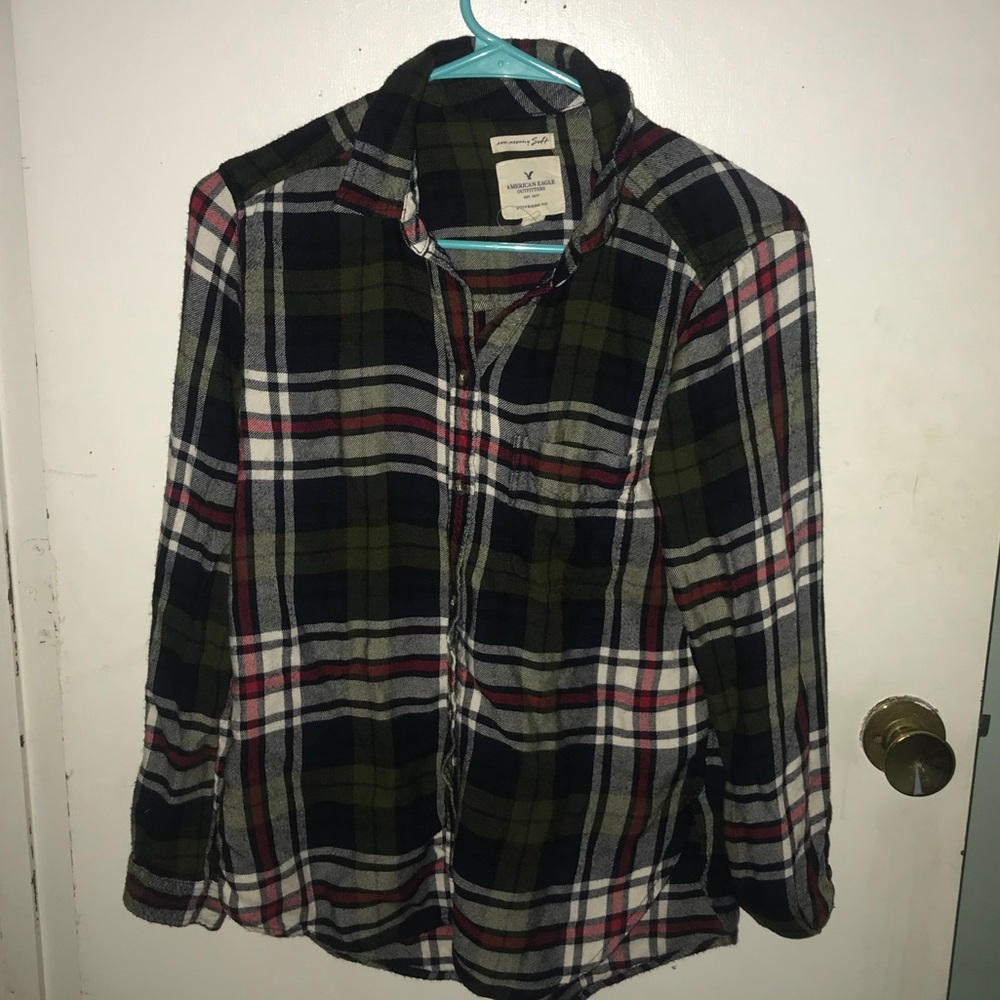 American eagle boyfriend fit flannel